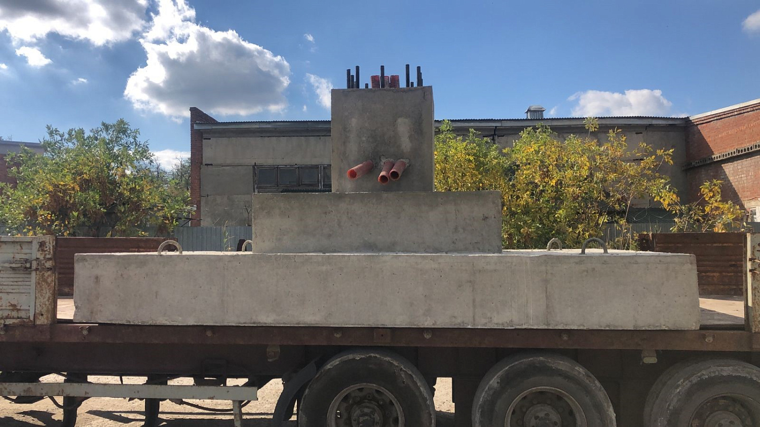 Текущая поставка: Фундамент Фм1 под мачту 